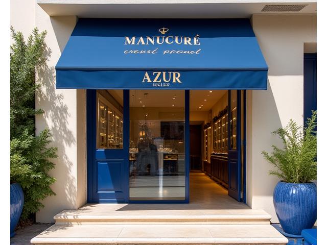 Extérieur élégant du salon Manucure Azur à Cannes